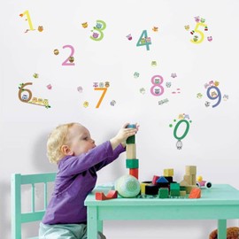 WALPLUS Kids Wall Stickers for Nursery & Bedroom: Peel & Stick Animal Decor for Girls & Boys