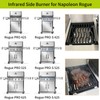 Beurbcikue Ceramic Infrared Side Burner for Napoleon Rogue Pro 425