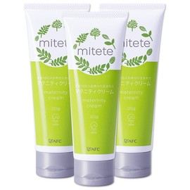 mitete AFC Maternity Cream Moisturizing Pregnant Woman (4.2 oz (120 g) x 3 Packs)
