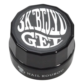 3K BIJYUGEL 3K Visual Gel, Non-Wiping Visual Gel, 0.1 fl oz (3 ml), Popular, Clear Color, Self Gel Nails, Easy to Use, 0.1 oz (3K Bijou Gel, 0.1 oz (3 g)