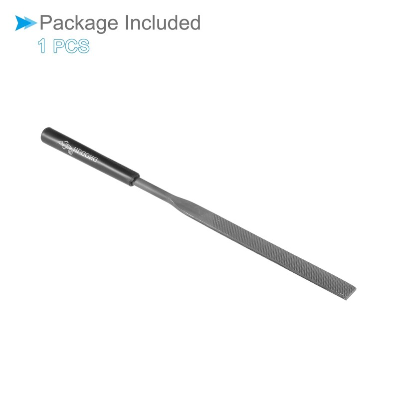 CoCud Flat Needle File, 0.2" Shank Size 7" Total Length,