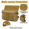 Tactical Molle Admin Pouch, Waterproof Utility Tool Pouch Gadget Storage