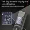 Laser Distance Measure with LCD Backlight 131 Feet High Accuracy