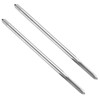 sourcing map 2pcs Straight Flute Thread Taps, M6 x 1