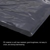 PATIKIL 100 Pcs Clear Flat Open Plastic Poly Bags 4x12