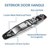 Manija Cromada Exterior Chevy/silverado/suburban/tahoe/gmc 2 Trasera