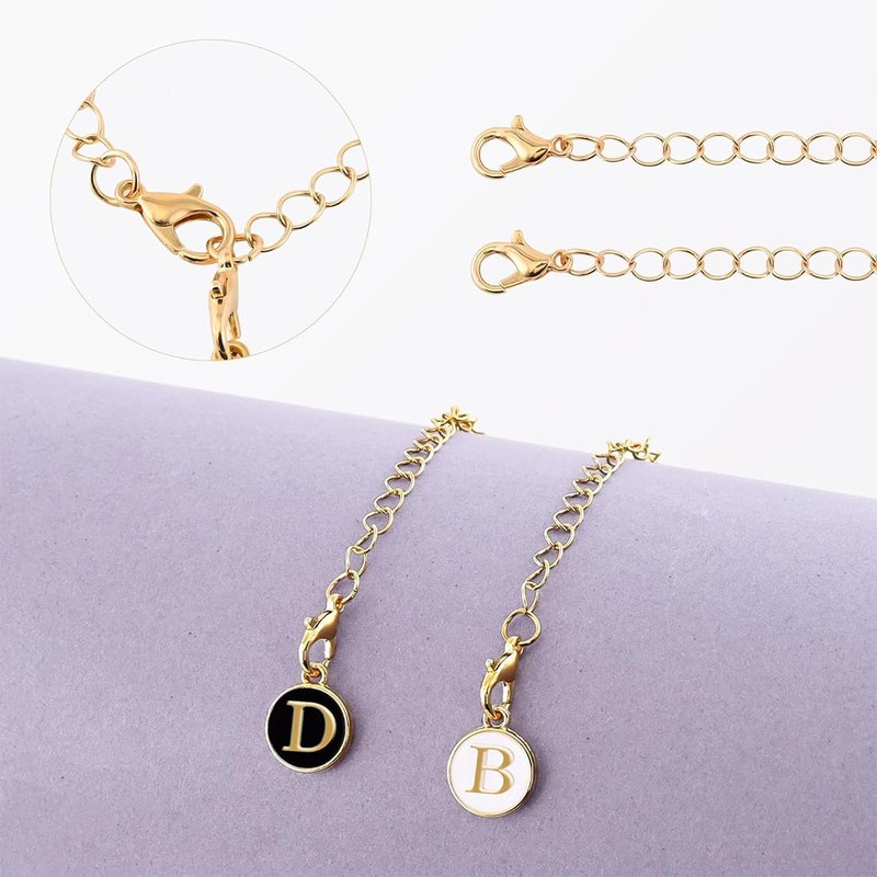 WJRQD 4 Stück Becherkette mit Monogrammiertem Passend für Trinkbecher