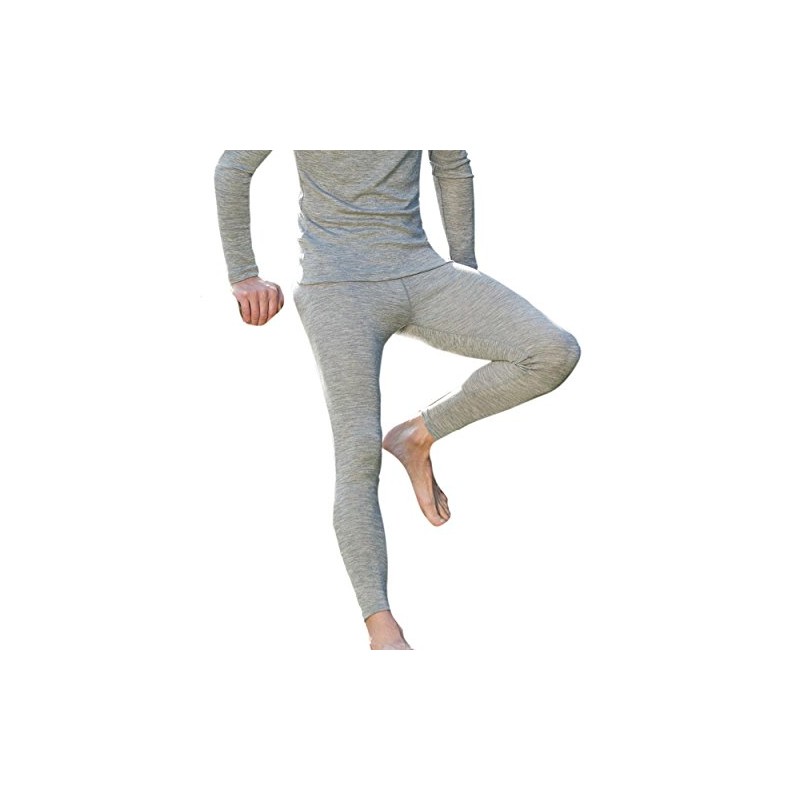 Engel Natur Men's Leggings, Organic Virgin Wool And Silk (Large,