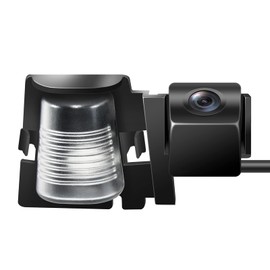 RED WOLF Aftermarket Backup Camera for Jeep Wrangler JK 2007-2018 Mouting on License Plate Bracket Reverse Rear View Parking Camera 170° Wide Vision Waterproof