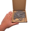 SKIR'CO (Pack of 40) Steel 3.0 x 70mm Construction Nails