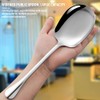 Serving Spoon Made of Stainless Steel, 2 Pieces Salad Servers