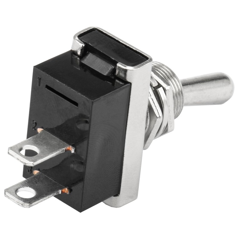 Heschen Metal Toggle Switch Flick Flip, KN3D-101, 12V 25A On/Off