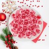 Colombina Cinnamon Striped Flavor Discs, Red & White, Bulk Hard