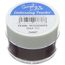 Sweet Dixie Embossing Powder Pearl Hessionite (Garnet), Synthetic Material, 4 x 4 x 3 cm