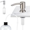 Brushed Nickel Soap Dispenser for Kitchen Sink, Built in Sink