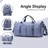 Travel Duffed Tote Bag, Waterproof Fold-able and Expandable Weekender Bag