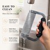 Crinkle-Cut Wave Slicer, Stainless Steel French Fry & Vegetable Cutter