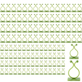 YOYEAH Pack of 120 2 Sizes Plant Wall Mount - Plant Clips for Climbing Plants, Trellis Wall, Plant Holder, Plant Clips, Plant Hooks, Climbing Plants Attachment