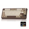 SOLAKAKA A75 PRO 75% Wireless Mechanical Keyboard with Screen and