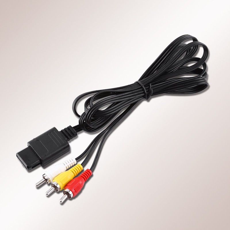 Zerone Cable compuesto AV de 1,8 metros compatible con consola