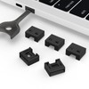 24PCS USB Port Lock with 2 Key Laptop Security Locks
