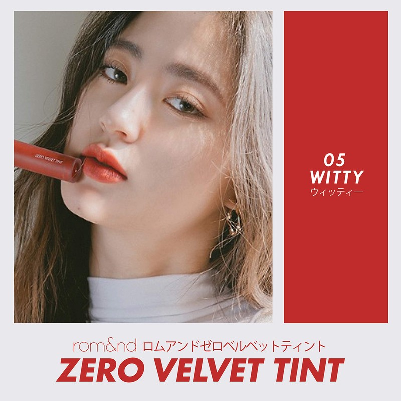 rom&nd Z Velvet Tint (#05 Witty) Lipstick 0.2 oz (5.5