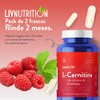L Carnitina con Cetonas de Frambuesa con 60 capsulas de