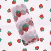 letsinstyle 10 Yards 5.9 Inches Shiny Strawberry Glitter Tulle Rolls,