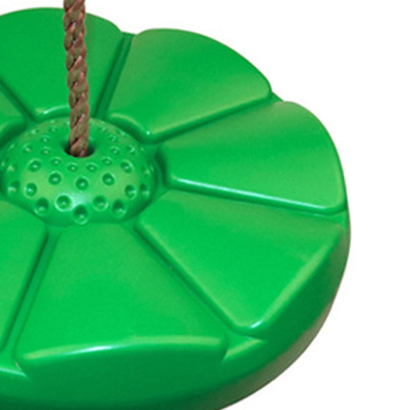 Heavy Duty Plastic Disc Tree Swing with PE Rope for
