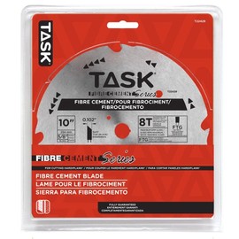 Task Tools T22429 10-Inch Task Signature PCD Fiber Cement Saw Blade with 5/8-Inch Arbor