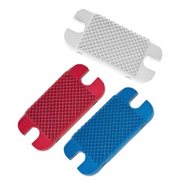 KIEFFER Treads for stirrups Alu Kieffer Pro, Silver, 12 cm, 7 cm tief, 673TR/64654