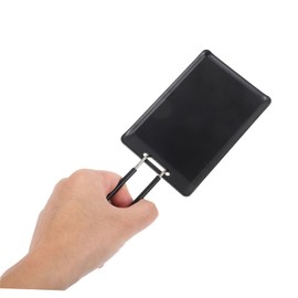 Operitacx 1 Satz Tragbar Grill Rechteckig Braten Pfannen Platte Einfach Tablett Multifunktional Kochen Wohnung Picknick-backform Edelstahl-backform Blech Rostfreier Stahl Black