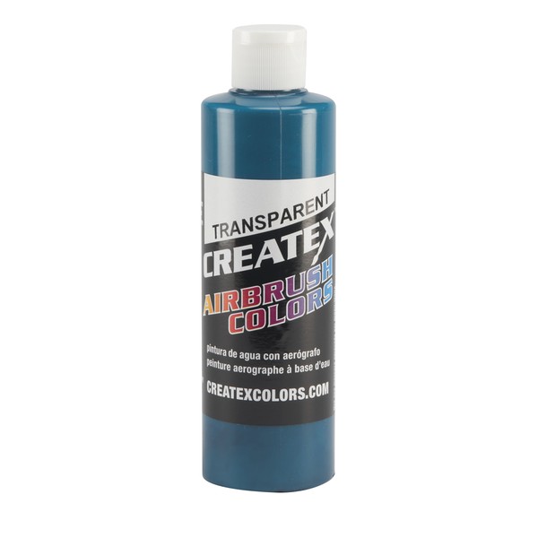 Createx Colors Paint for Airbrush, 8 oz, Transparent Aqua