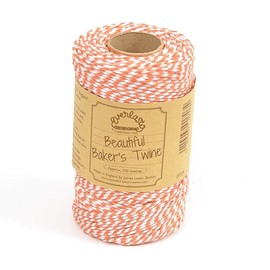 100m - Everlasto Original 'Beautiful Bakers Twine' (2mm approx) (Orange)