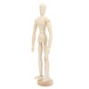 16in Wooden Mannequin Mini Flexible Rotating Sketch Drawing Wooden Figures