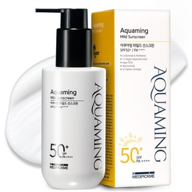Medi Pick Me Moisture Sun Cream Large Capacity Sun Cream Body Sun Cream Sun Cream Without White Clouds SPF50+ PA++++ 150ml, 1 Piece / 메디픽미 수분 선크림 대용량 선크림 바디 선크림 백탁없는 선크림 SPF50+ PA++++ 150ml, 1개