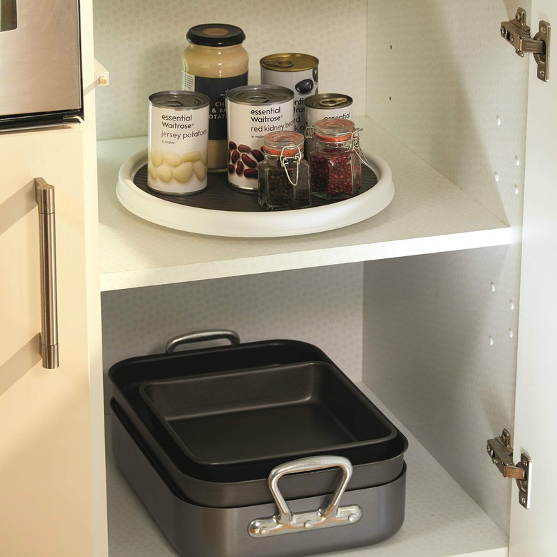 Copco Basics Rotating Tray, Kitchen and Shelf Organiser, Large, 30