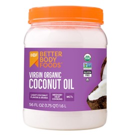 Aceite de coco orgánico extra virgen de BetterBody Foods