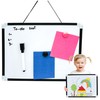 A4 Magnetic Whiteboard with Pen, Portable Mini Whiteboard, Dry Wipe