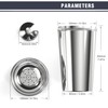Cocktail Shaker 60 oz Stainless Steel Professional Martini Shaker Large