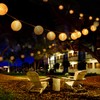 TIGOMOOV Lantern String Lights Plug in, Outdoor White Lights String