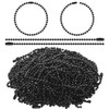 Ball Chain with Connector Silver 12cm (Black 50pc)
