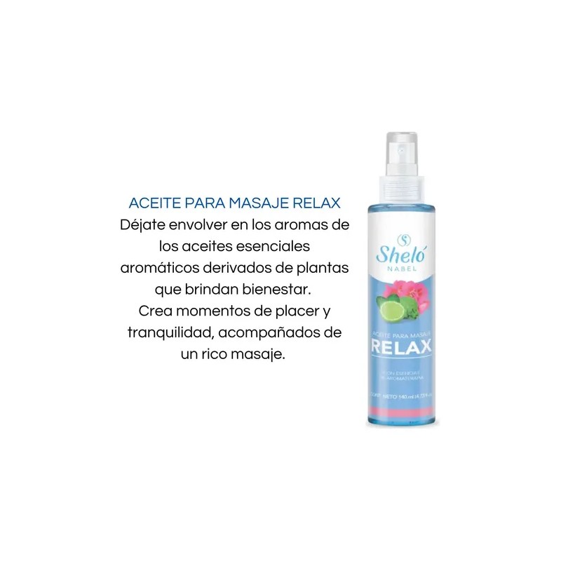 Sheló Nabel Relax Aceite Para Masajes