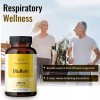 HERBAMAMA Mullein Leaf Capsules Respiratory Health - Organic Mullein Leaf