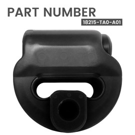 Exhaust Mounting Exhaust Hanger Insulator Fits for 2008-2020 Honda Accord Crosstour Civic CR-V and Fits for 2009-2020 Acura TSX TL RDX TLX Exhaust Pipe Mount Hanger Replacement of 18215-TA0-A01