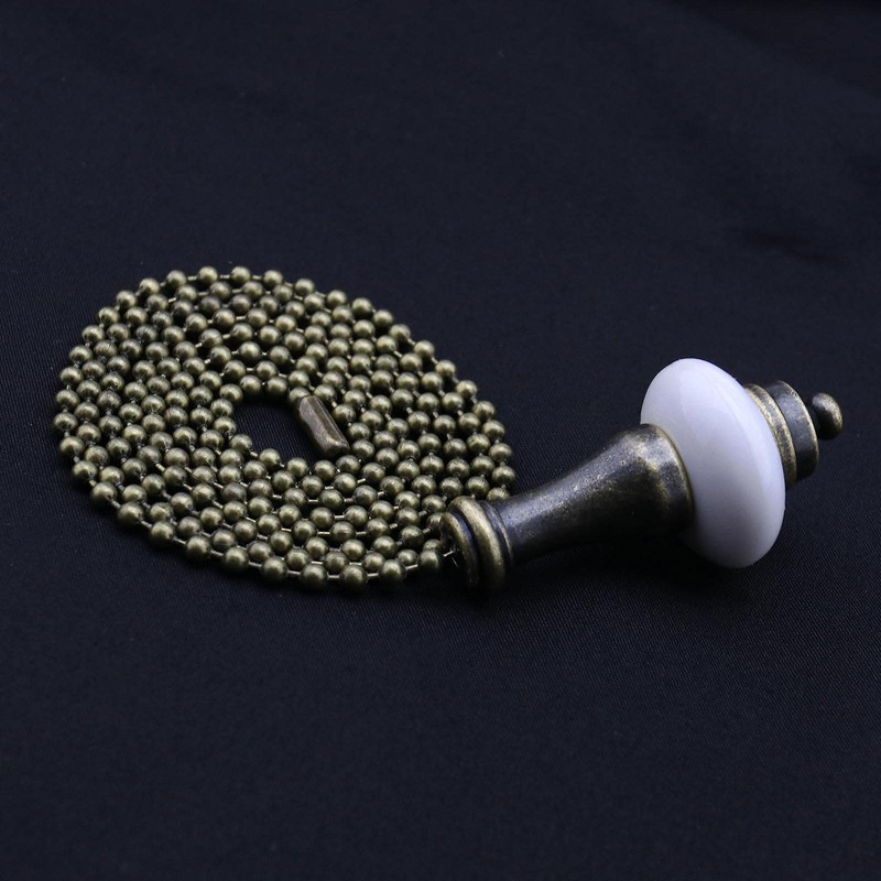 Create idea 2pcs Ceiling Light Fan Switch Pull Cord Weight