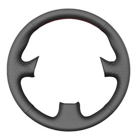 MEWANT Steering Wheel Cover Wrap for Honda S2000 Civic Si for Acura RSX Type-S Hand Sewing Microfiber Leather Steering Wheel Wrap