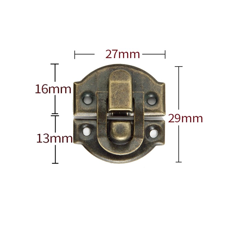 20Pcs Latch,Toggle Catch Latch Clasp,Jewelry Box Lock Buckle for Packaging,Gift