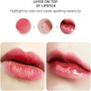 Plumping Lip Oil, Tinted Lip Balm Hydrating Lip Gloss, Long