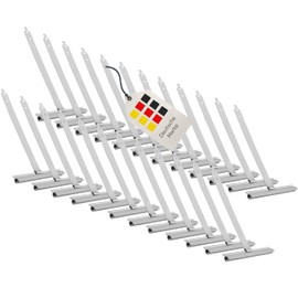 BAUHELD Roller Shutter Suspension Spring Maxi [Pack of 24] - Roller Shutter Suspension Made of Sturdy Spring Steel - Plastic Coated - Steel Strap Hanger with Dovetail - For Roller Shutter Profiles with 52 and 55 mm